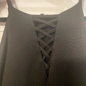 Guess black mini dress